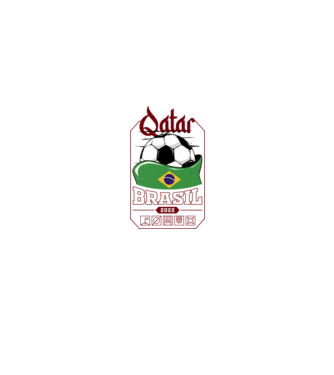 Qatar teams Brasil model negru pe tricou