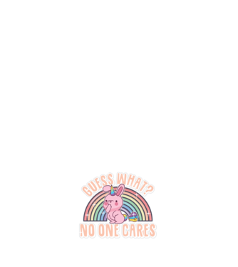 Guess what iepure-unicorn model alb pe tricou