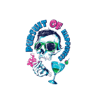 Graffiti model alb pe tricou