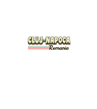 România Cluj-Napoca model negru pe tricou
