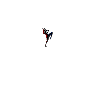 Muay Thai model negru pe tricou