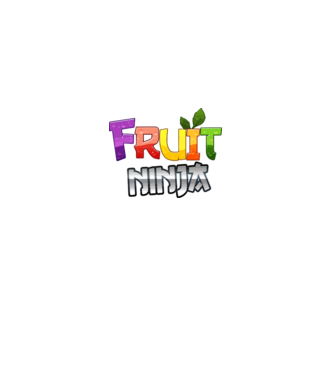 Fruit Ninja model alb pe tricou