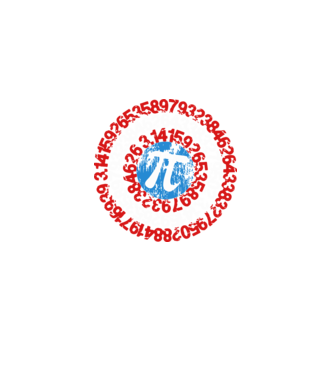 Captain PI model negru pe tricou