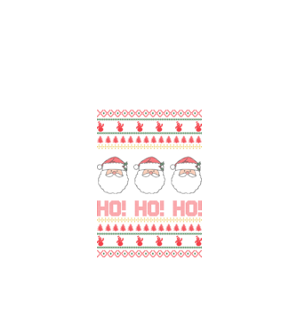 Ho-Ho-Ho model negru pe tricou