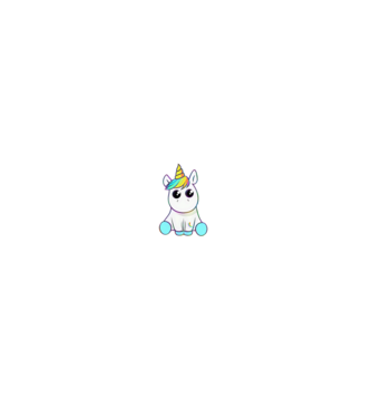 Always be yourself Unicorn model negru pe tricou