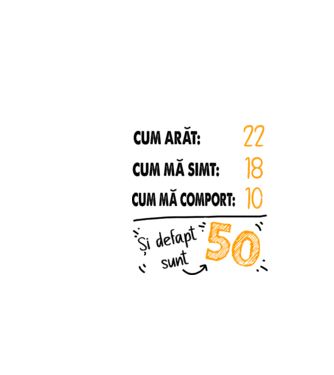 Aspect, senzație, comportament 50 Alb model alb pe tricou
