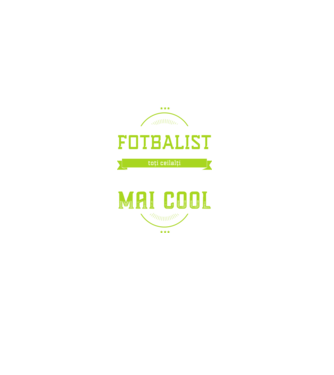 sunt fotbalist, la fel ca toți ceilalți, dar mult mai cool model negru pe tricou