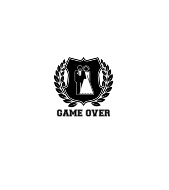 Bachelor GAME OVER model gri pe tricou