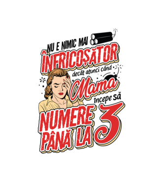 Nu e nimic mai înfricoșător decât model alb pe tricou