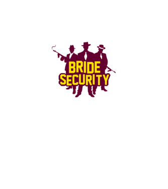 Bride Security model galben neon pe tricou