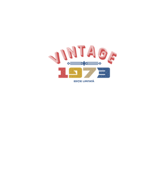 1973 Ediție limitată model alb pe tricou