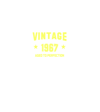 Vintage - 1967 model negru pe tricou