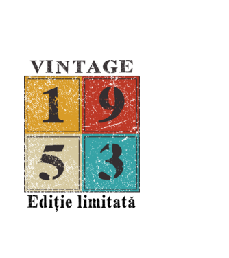 1953 - Ediție limitată model alb pe tricou