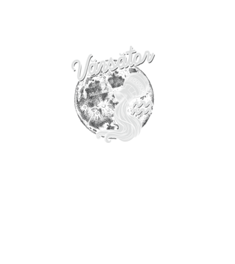 Zodiac femeie VĂRSĂTOR retro model negru pe tricou