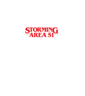 storming area 51 things model negru pe tricou