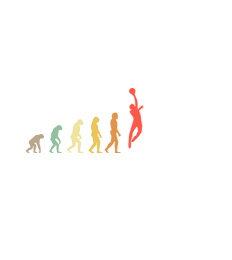 Basketball evolution model negru pe tricou