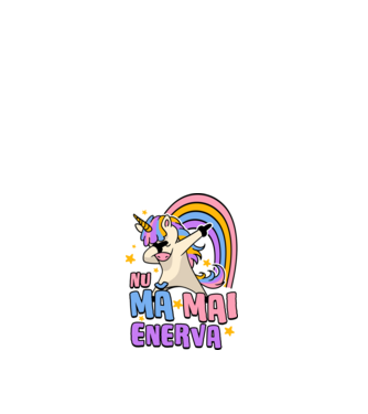 Nu mă mai enerva model alb pe tricou
