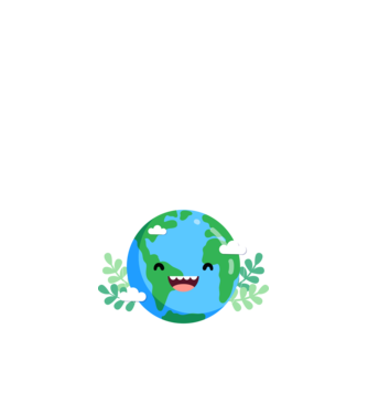 Earth smiley model alb pe tricou