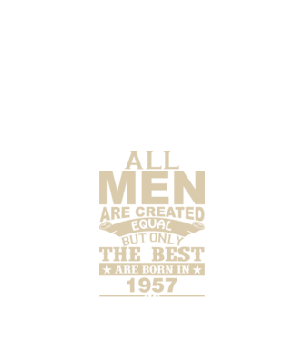 All men are created - 1957 model albastru închis pe tricou