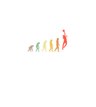 Basketball evolution model  pe tricou