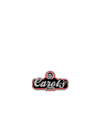 Carols cookies model alb pe tricou