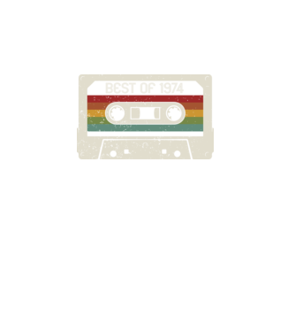 retro tape 1974 vintage model turcoaz pe tricou