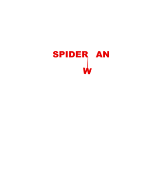 Spider wan model alb pe tricou