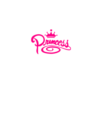 Princess model dusty pink pe tricou