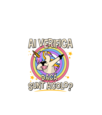 Ai verifica dacă sunt acolo? model negru pe tricou