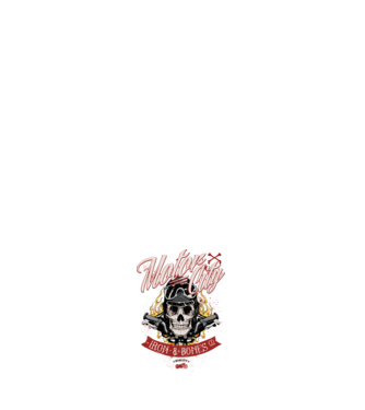 Motor City model alb pe tricou
