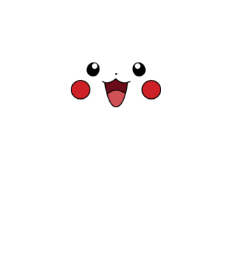 Pikachu model dusty pink pe tricou