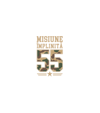 Misiune împlinită 55 model  pe tricou