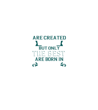 All men created equal but only the beat are born in july model negru pe tricou