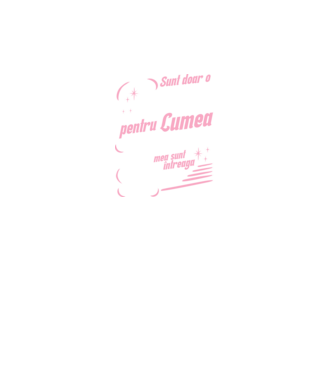Sunt doar o bunică pentru lumea din jur, dar pentru familia mea sunt întreaga lume! model turcoaz pe tricou