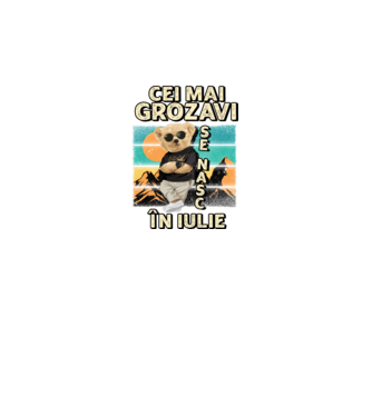 RETRO teddy IULIE model negru pe tricou