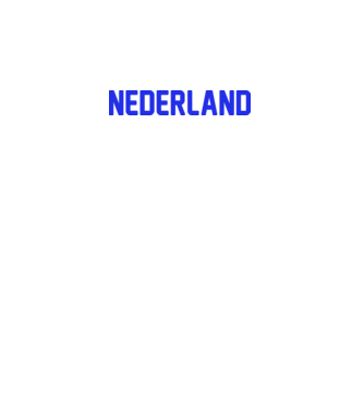 Nederland model alb pe tricou