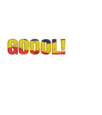 GOOOL model alb pe tricou