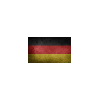 GERMANY model negru pe tricou