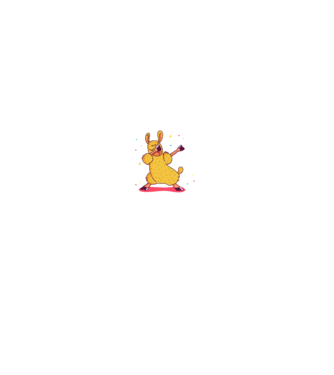 Llamazing girls are born in may model negru pe tricou