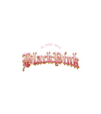 BLACPINK in your area model negru pe tricou