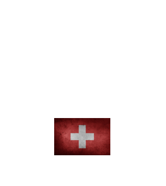 SWITZERLAND model alb pe tricou