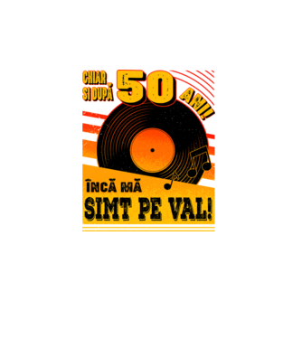 Încă mă simt pe val! 50 model turcoaz pe tricou