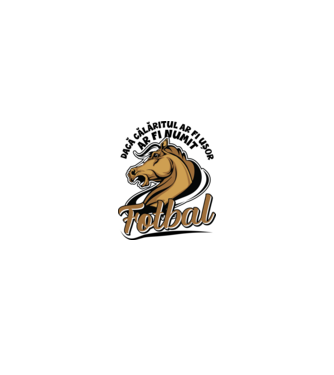 dacă călăritul ar fi ușor ar fi numit fotbal model alb pe tricou