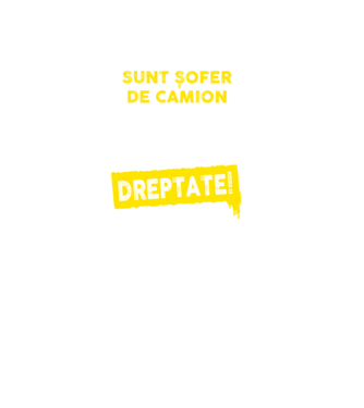 Sunt șofer de camion, pentru a economisi timp, să reținem că am întotdeauna dreptate! model negru pe tricou