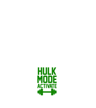 Hulk mode model negru pe tricou