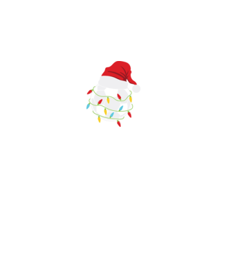 Football christmas model negru pe tricou