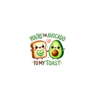 Avocado to my Toast model roz deschis pe tricou
