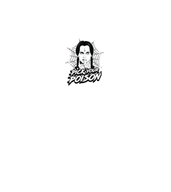 WEDNESDAY Pick your poison model negru pe tricou