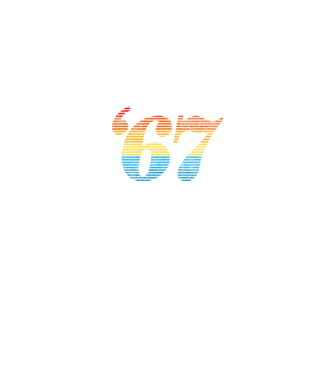 Retro Birthday 1967 model alb pe tricou