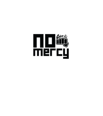 No mercy cobra kai model alb pe tricou